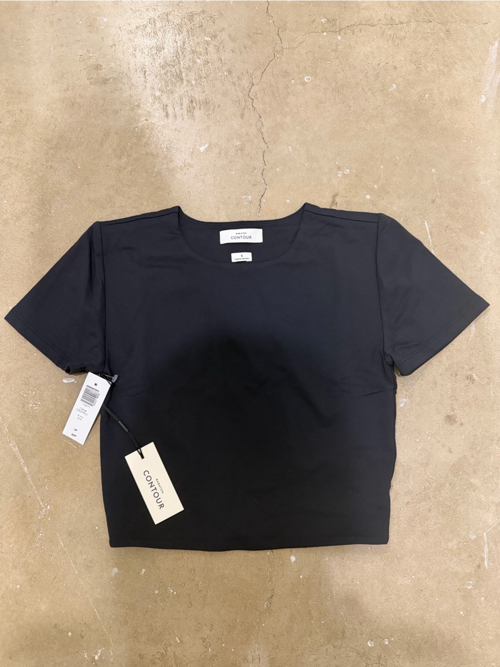 Aritzia Contour Cropped Crew T-Shirt